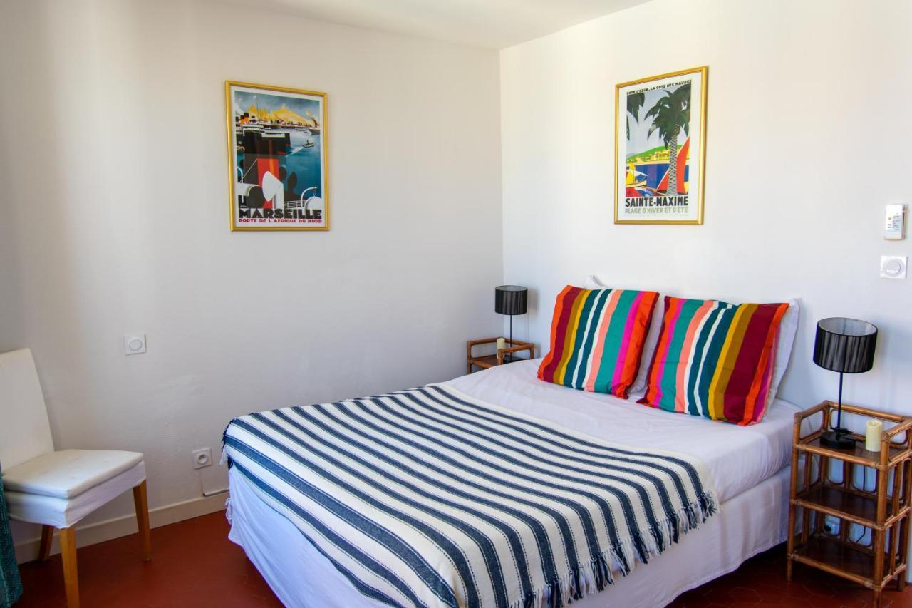 Balcon Filant, Vue 180, Store, Netflix, Clim ,Ascenseur, T2, Acces Avec Code Marseille Exterior photo